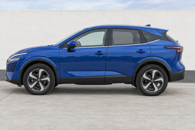 Nissan Qashqai Magnetic Blue, perfil