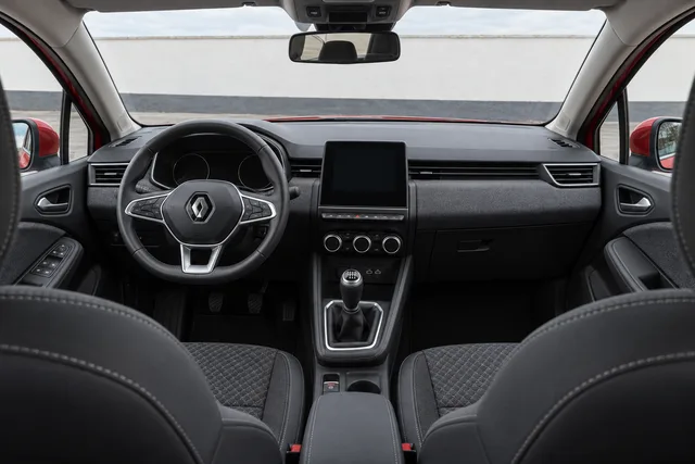 Renault Clio Vermelho Flamme, tablier