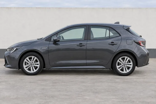 Toyota Corolla Cinzento Metalizado, perfil